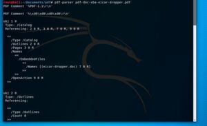 Mit dem PDF Parser lassen sich potentiell bösartige PDF-Dateien untersuchen, ohne dass sie geöffnet werden müssen. Mit dem PDF Parser lassen sich potentiell bösartige PDF-Dateien untersuchen, ohne dass sie geöffnet werden müssen.