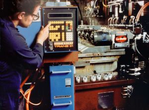 Historischer Charme: Bosch Rexroth hat mit seinen Steuerungen schon seit Jahrzehnten den Markt mitgeprägt. Historischer Charme: Bosch Rexroth hat mit seinen Steuerungen schon seit Jahrzehnten den Markt mitgeprägt.