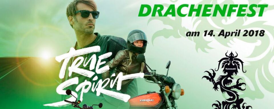 Auf zum Kawasaki-Händler, die lassen am 14. April ihre zweirädrigen Drachen frei. Auf zum Kawasaki-Händler, die lassen am 14. April ihre zweirädrigen Drachen frei.