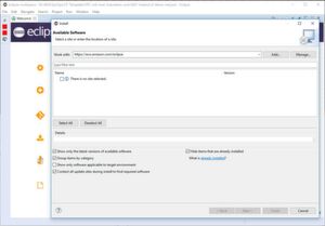 Wer mit dem AWS Toolkit für Eclipse arbeiten möchte, sollte auf die Repo-URL "https://aws.amazon.com/eclipse" verweisen. Wer mit dem AWS Toolkit für Eclipse arbeiten möchte, sollte auf die Repo-URL "https://aws.amazon.com/eclipse" verweisen.