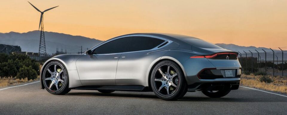 Der 780 PS starke, viertürige Sportwagen „EMotion“ von Fisker soll 260 km/h erreichen. Der 780 PS starke, viertürige Sportwagen „EMotion“ von Fisker soll 260 km/h erreichen.