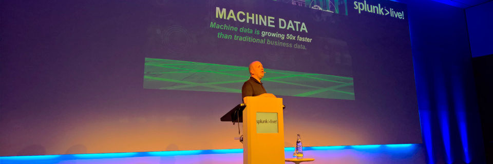 „Maschinendaten werden sich in den nächsten Jahren verfünfzigfachen“, erklärt Frank Böning, Vice President Central Europe bei Splunk. „Maschinendaten werden sich in den nächsten Jahren verfünfzigfachen“, erklärt Frank Böning, Vice President Central Europe bei Splunk.