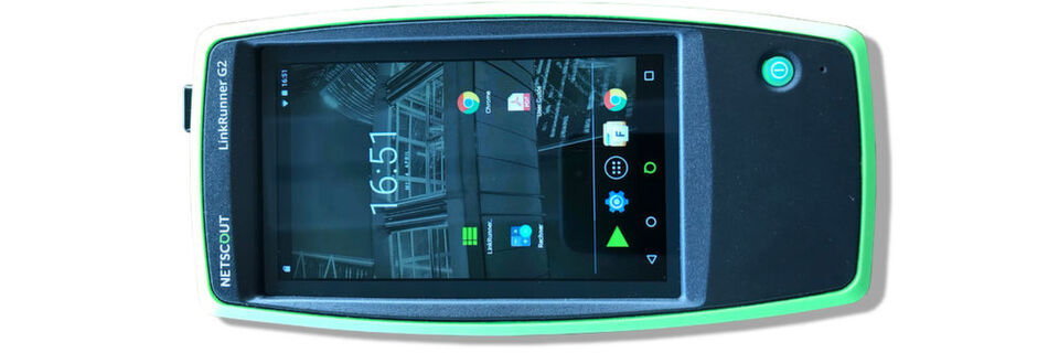 Der LAN-Tester LinkRunner G2 von Netscout ist einfach zu bedienen, funktional und nicht zuletzt dank seiner App-Fähigkeit ein äußerst nützliches Admin-Werkzeug. Der LAN-Tester LinkRunner G2 von Netscout ist einfach zu bedienen, funktional und nicht zuletzt dank seiner App-Fähigkeit ein äußerst nützliches Admin-Werkzeug.