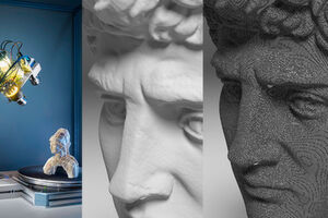 Bereits während des Scans erstellen dem Institut zufolge intelligente Algorithmen im Hintergrund ein dreidimensionales Abbild des Objekts. Bereits während des Scans erstellen dem Institut zufolge intelligente Algorithmen im Hintergrund ein dreidimensionales Abbild des Objekts.