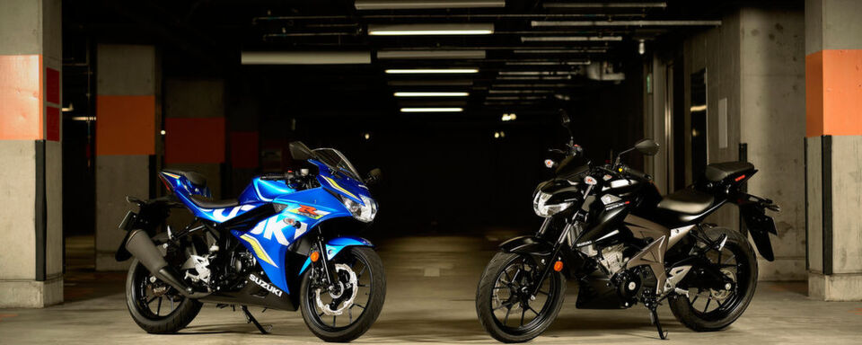 Zweiter Platz in der Neuzulassungsstatistik der beliebtesten 125er-Bikes: Suzuki GSX-S 125. Zweiter Platz in der Neuzulassungsstatistik der beliebtesten 125er-Bikes: Suzuki GSX-S 125.