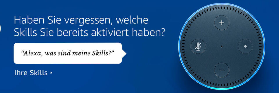Mit Skills und einfachen Developer Tools hat Amazon gute Voraussetzungen für die Verbreitung des Alexa-Sprachassistenten geschaffen. Mit Skills und einfachen Developer Tools hat Amazon gute Voraussetzungen für die Verbreitung des Alexa-Sprachassistenten geschaffen.