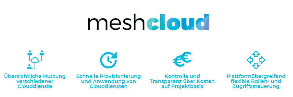 Meshcloud setzt auf OpenStack und Cloud Foundry und nutzt Rechenzentrumskapazitäten in Deutschland. Meshcloud setzt auf OpenStack und Cloud Foundry und nutzt Rechenzentrumskapazitäten in Deutschland.