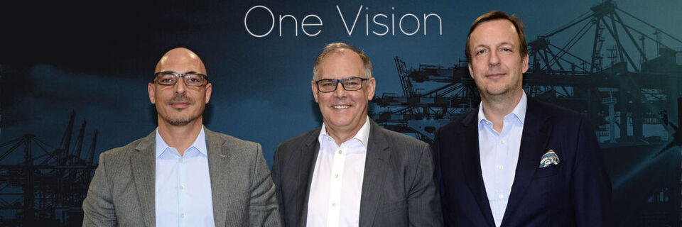 Die Nuvias-Manager lassen sich von einer Vision leiten (v. l.): Helge Scherff (Vice President Central Region), Paul Eccleston (CEO) und Nils Hantelmann (Vice President Corporate Development). Die Nuvias-Manager lassen sich von einer Vision leiten (v. l.): Helge Scherff (Vice President Central Region), Paul Eccleston (CEO) und Nils Hantelmann (Vice President Corporate Development).