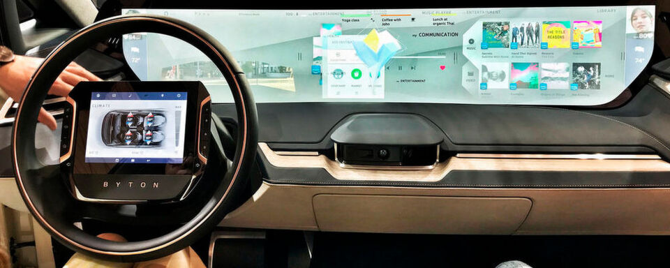 Der neue Byton Concept. Der neue Byton Concept.