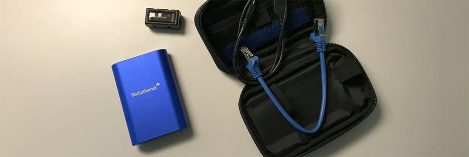 Der Pockethernet ist ein extrem preiswerter, App-gekoppelter LAN-Tester, der sich mit seinem hohen Funktionsumfang vor deutlich teureren Konkurrenten nicht zu verstecken braucht. Der Pockethernet ist ein extrem preiswerter, App-gekoppelter LAN-Tester, der sich mit seinem hohen Funktionsumfang vor deutlich teureren Konkurrenten nicht zu verstecken braucht.