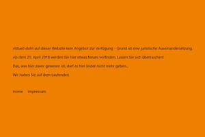 Statt einer Autobörse findet man auf auto4you.de zur Zeit nur eine kryptische Botschaft (zum Vergrößern bitte das Bild anklicken). Statt einer Autobörse findet man auf auto4you.de zur Zeit nur eine kryptische Botschaft (zum Vergrößern bitte das Bild anklicken).