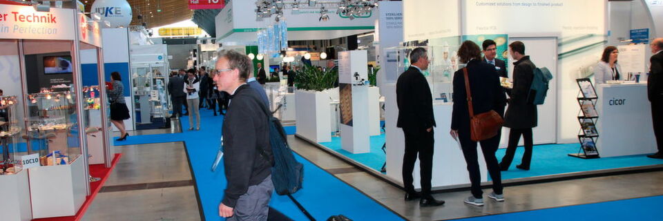 Die neue Halle 10 auf der Messe Stuttgart bot der Medtec Europe einen ansprechenden Rahmen. Modern und Lichtdurchflutet ist sie bei Ausstellern wie Besuchern gut angekommen. Die neue Halle 10 auf der Messe Stuttgart bot der Medtec Europe einen ansprechenden Rahmen. Modern und Lichtdurchflutet ist sie bei Ausstellern wie Besuchern gut angekommen.