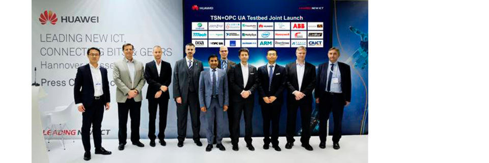 AII, Avnu Alliance, ECC, Fraunhofer FOKUS, Huawei, Schneider Electric und weitere Stakeholder kündigen das „TSN + OPC UA Testbed“ an. AII, Avnu Alliance, ECC, Fraunhofer FOKUS, Huawei, Schneider Electric und weitere Stakeholder kündigen das „TSN + OPC UA Testbed“ an.