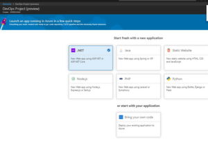 Mit Azure DevOps Projects lassen sich selbst entwickelte Apps in Azure integrieren. Mit Azure DevOps Projects lassen sich selbst entwickelte Apps in Azure integrieren.