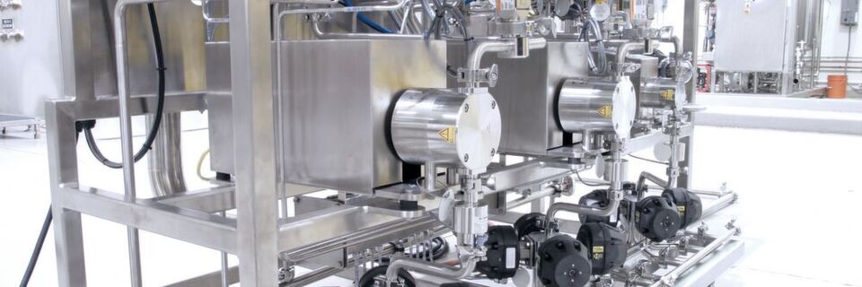 Process chromatography requires a pump technology that features low-pulsation and low-shear operation even when encountering variable flow rates and pumping pressures. Process chromatography requires a pump technology that features low-pulsation and low-shear operation even when encountering variable flow rates and pumping pressures.
