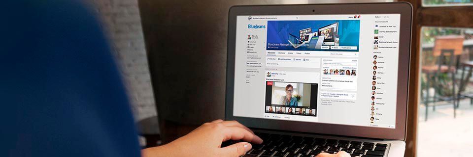 Blue Jeans Network hat die BlueJeans-Integration für Workplace by Facebook vertieft. Blue Jeans Network hat die BlueJeans-Integration für Workplace by Facebook vertieft.