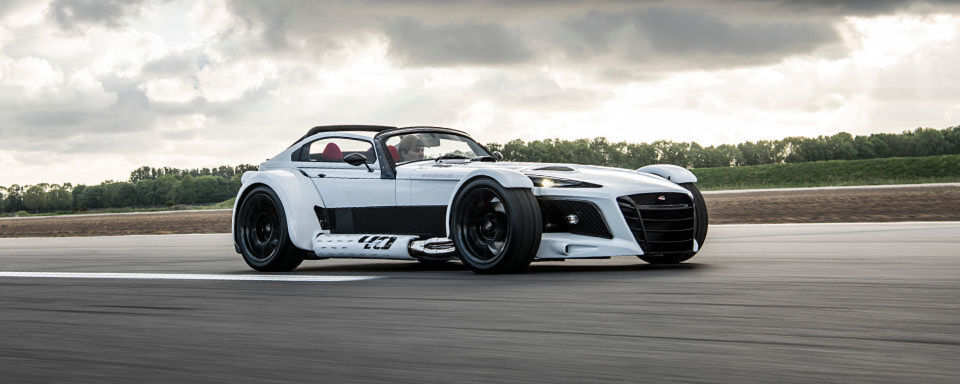 Der Sportwagen-Hersteller Donkervoort präsentiert zum 40. Geburtstag das Sondermodell GTO-40. Der Sportwagen-Hersteller Donkervoort präsentiert zum 40. Geburtstag das Sondermodell GTO-40.