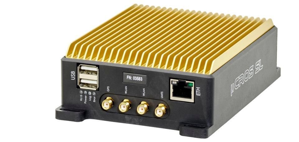 Der Datenlogger µCROS SL speichert auf seiner SSD bis zu ein TByte an Messdaten. Der Datenlogger µCROS SL speichert auf seiner SSD bis zu ein TByte an Messdaten.