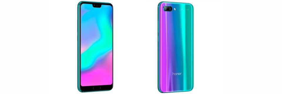 Das Honor 10 gibt es ab 400 Euro in vier Farben. Das Honor 10 gibt es ab 400 Euro in vier Farben.