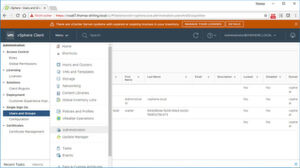 Der HTMTL5-basierte Nachfolger des vSphere Client schickt sich an, zu übernehmen. Der HTMTL5-basierte Nachfolger des vSphere Client schickt sich an, zu übernehmen.