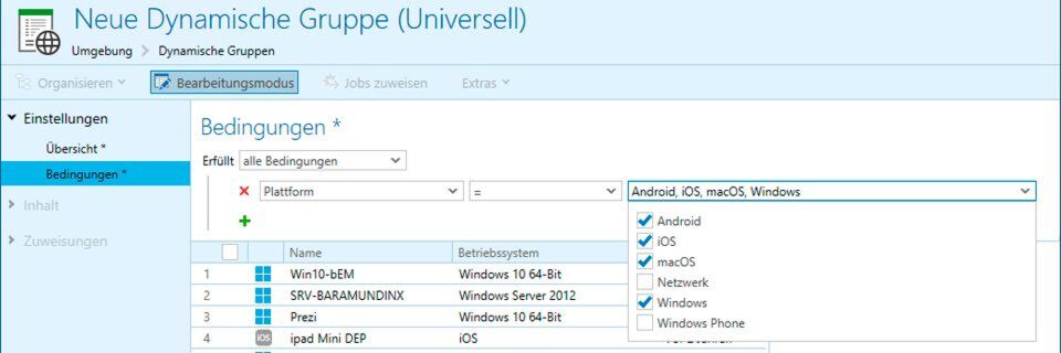 Universelle dynamische Gruppen sind zunächst als zusätzliche Option verfügbar und sollen ihre klassischen Vorgänger sukzessive ablösen. Universelle dynamische Gruppen sind zunächst als zusätzliche Option verfügbar und sollen ihre klassischen Vorgänger sukzessive ablösen.
