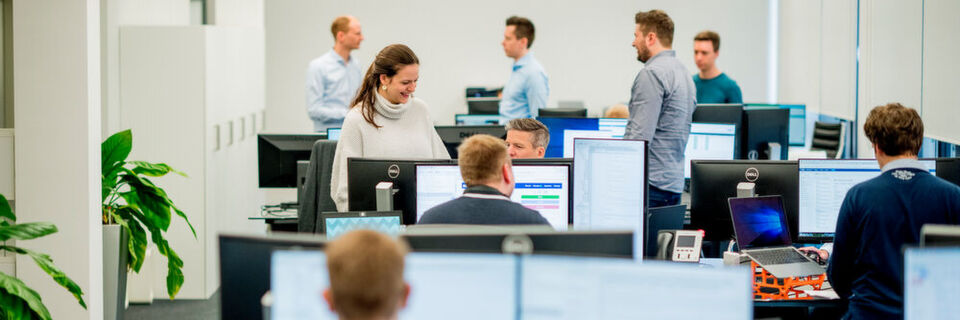 Blick in die elunic-Softwareschmiede Blick in die elunic-Softwareschmiede