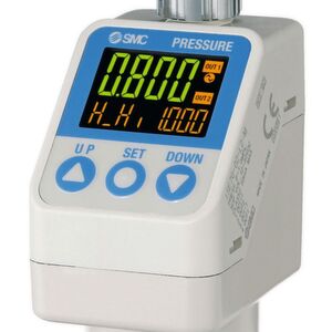 Die digitalen Präzisions-Druckschalter ISE70/71 verfügen über IO-Link und NPN/PNP Ausgänge. Sie zeigen 3 Messparameter auf einem abgewinkelten und fast komplett schwenkbaren Display an. Die digitalen Präzisions-Druckschalter ISE70/71 verfügen über IO-Link und NPN/PNP Ausgänge. Sie zeigen 3 Messparameter auf einem abgewinkelten und fast komplett schwenkbaren Display an.