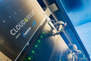Cloud&Heat verwendet das Megware-System, etwa in dem eigenen Rechenzentrum, das im Eurotheum, Frankfirt am Main, installiert ist. Cloud&Heat verwendet das Megware-System, etwa in dem eigenen Rechenzentrum, das im Eurotheum, Frankfirt am Main, installiert ist.