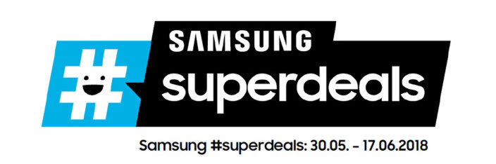 Im Vorfeld der Fußball WM startet Samsung wieder die Aktion #superdeals. Im Vorfeld der Fußball WM startet Samsung wieder die Aktion #superdeals.
