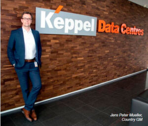 „Wir wollen am Strom nichts verdienen“, Jens Peter Müller, deutscher Geschäftsführer bei Keppel Datacentres. „Wir wollen am Strom nichts verdienen“, Jens Peter Müller, deutscher Geschäftsführer bei Keppel Datacentres.