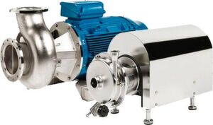 Die Edelstahlkreiselpumpen der Baureihe VERDERINOX erreichen Fördermengen bis zu 1.250 m³/h sowie einen maximalen Differenzdruck von 16 bar. Die Edelstahlkreiselpumpen der Baureihe VERDERINOX erreichen Fördermengen bis zu 1.250 m³/h sowie einen maximalen Differenzdruck von 16 bar.