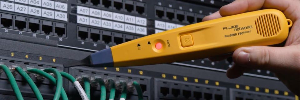 Fluke Networks vertreibt die Pro3000F Filtered Probe einzeln oder im Paket mit dem Pro3000 Tone Generator. Fluke Networks vertreibt die Pro3000F Filtered Probe einzeln oder im Paket mit dem Pro3000 Tone Generator.