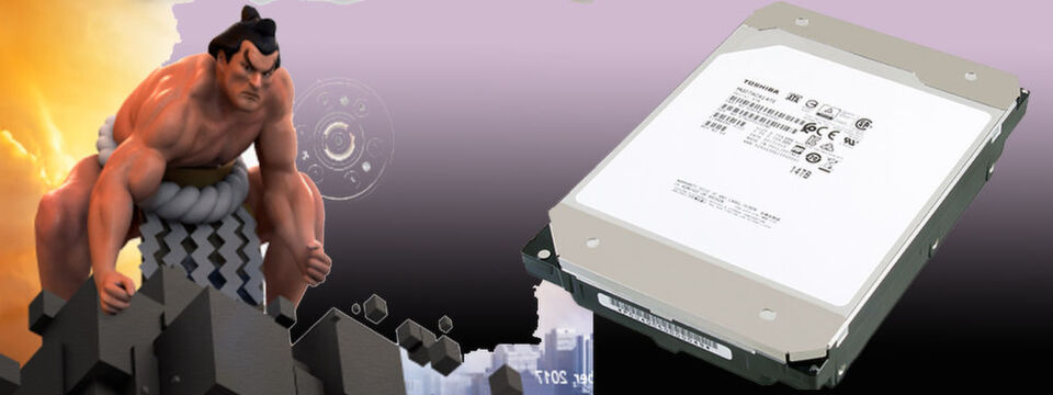 Toshiba stellt auf der CeBIT 2018 mit „MG07ACA“ eine neue Server-Festplattenserie vor. Toshiba stellt auf der CeBIT 2018 mit „MG07ACA“ eine neue Server-Festplattenserie vor.