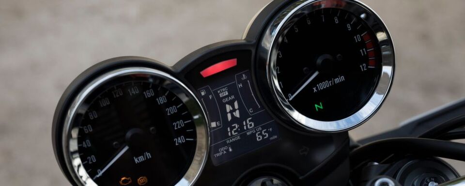 GS-Jäger Nummer eins in der Neuzulassungsstatistik: die Kawasaki Z 900. GS-Jäger Nummer eins in der Neuzulassungsstatistik: die Kawasaki Z 900.