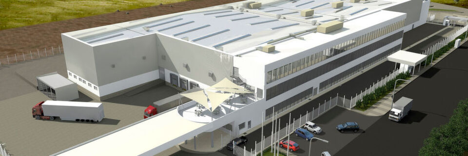 Das neue Elektronikwerk im mexikanischen Apaseo el Grande umfasst zunächst eine Gesamtfläche von 11.000 Quadratmetern und wird in der ersten Ausbaustufe bis zu 250 Mitarbeiter beschäftigen. Das neue Elektronikwerk im mexikanischen Apaseo el Grande umfasst zunächst eine Gesamtfläche von 11.000 Quadratmetern und wird in der ersten Ausbaustufe bis zu 250 Mitarbeiter beschäftigen.