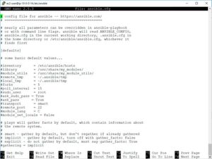 Die Einstellungen in der Konfigurationsdatei ansible.cfg reichen für die meisten Anwendungszwecke. Die Einstellungen in der Konfigurationsdatei ansible.cfg reichen für die meisten Anwendungszwecke.