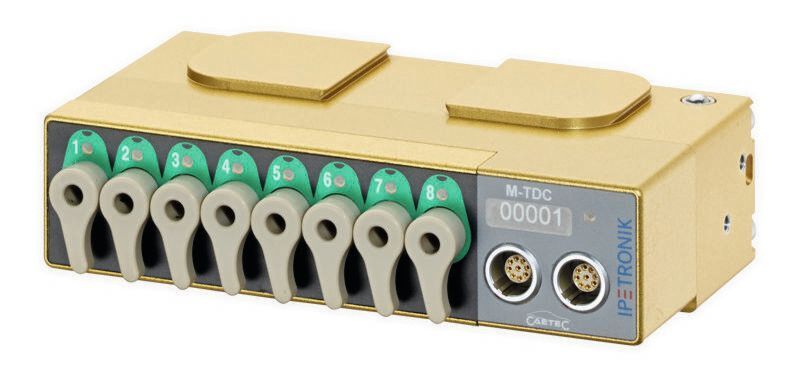 Das Thermomodul M-TDC ermöglicht eine steckerlose Kontaktierung zwischen Messstelle und Modul. Das Thermomodul M-TDC ermöglicht eine steckerlose Kontaktierung zwischen Messstelle und Modul.