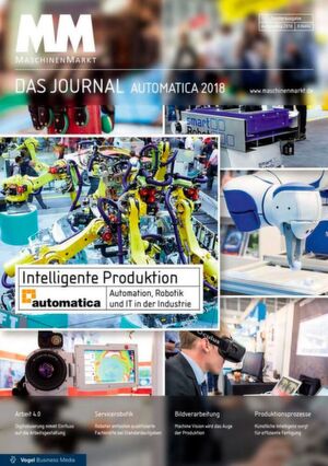 Intelligente Produktion: Automation, Robotik und IT in der Insustrie auf der Automatica 2018. Intelligente Produktion: Automation, Robotik und IT in der Insustrie auf der Automatica 2018.
