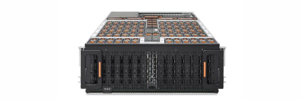 Der Storage-Server Ultrastar Serv60+8, den die Western Digital Corporation unter ihrem HGST-Brand auf den Markt bringt, bietet 60 Laufwerksschächte für HDDs oder SSDs und acht zusätzliche Plätze für SAS-, SATA- oder NVMe-SSDs, die zur Datenbeschleunigung dienen. Der Storage-Server Ultrastar Serv60+8, den die Western Digital Corporation unter ihrem HGST-Brand auf den Markt bringt, bietet 60 Laufwerksschächte für HDDs oder SSDs und acht zusätzliche Plätze für SAS-, SATA- oder NVMe-SSDs, die zur Datenbeschleunigung dienen.