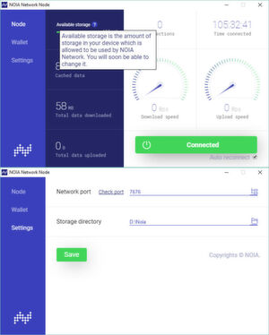 Bislang bewegen sich die Instrumente des des NOIA Network Nodes kaum, auch Einstellungen sind nur begrenzt möglich. Bislang bewegen sich die Instrumente des des NOIA Network Nodes kaum, auch Einstellungen sind nur begrenzt möglich.