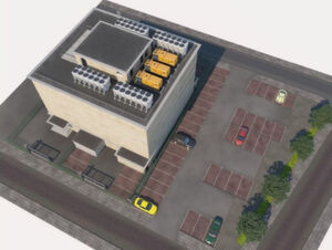 Zwei Meter Stahlbeton, vier verschiedene Zutritts-Kontrollsysteme, eigene Stromgeneratoren und redundant ausgelegte Kühlanlagen - das sind nur ein paar Eckdaten des Bunker-Rechenzentrums „ColocationIX“. Zum Kühlkonzept gehört auch die Verdunstungsanlage auf dem Dach. Zwei Meter Stahlbeton, vier verschiedene Zutritts-Kontrollsysteme, eigene Stromgeneratoren und redundant ausgelegte Kühlanlagen - das sind nur ein paar Eckdaten des Bunker-Rechenzentrums „ColocationIX“. Zum Kühlkonzept gehört auch die Verdunstungsanlage auf dem Dach.
