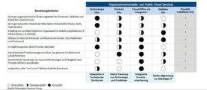 Organisationsmodelle von Public Cloud Services in DAX30-Unternehmen. Organisationsmodelle von Public Cloud Services in DAX30-Unternehmen.