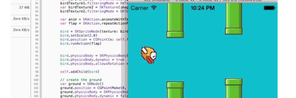 Flappyswift hilft Entwicklern, Swift-Code zu verstehen. Flappyswift hilft Entwicklern, Swift-Code zu verstehen.