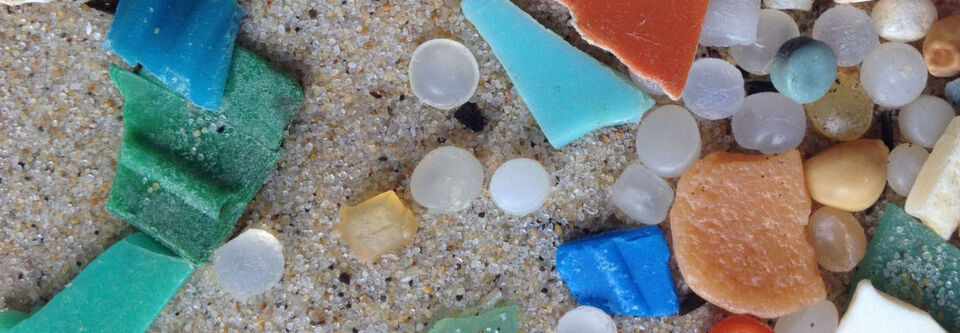 Mikroplastik an Frankreichs Atlantikküste. Mikroplastik an Frankreichs Atlantikküste.