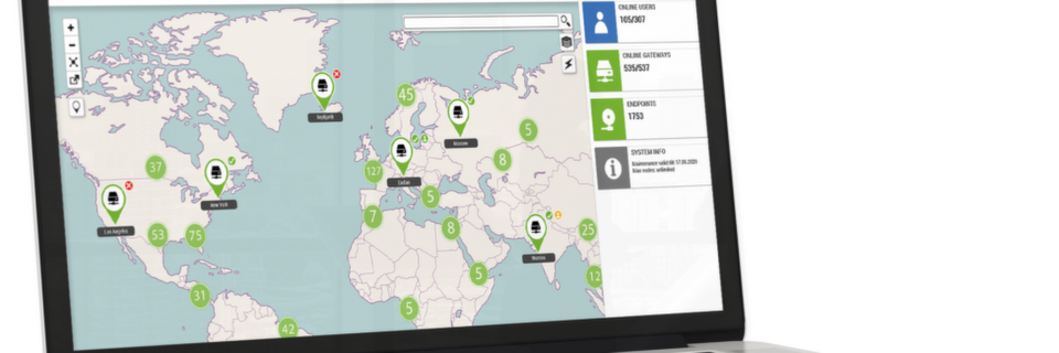 Administratoren können komplexe Netzwerke über sog. Live-Maps visualisieren. Damit lässt sich nachvollziehen, welche Geräte online sind und ob gleichzeitig noch ein anderer Nutzer auf der Maschine tätig ist. Administratoren können komplexe Netzwerke über sog. Live-Maps visualisieren. Damit lässt sich nachvollziehen, welche Geräte online sind und ob gleichzeitig noch ein anderer Nutzer auf der Maschine tätig ist.