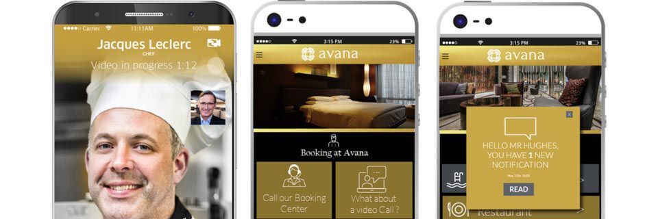 Die Rainbow-App von ALE vernetzt Hotelgäste und -mitarbeiter. Die Rainbow-App von ALE vernetzt Hotelgäste und -mitarbeiter.