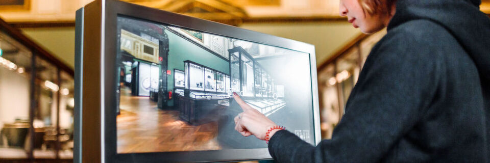 Die Digitalisierung nimmt Einzug in die Museen. Die Digitalisierung nimmt Einzug in die Museen.