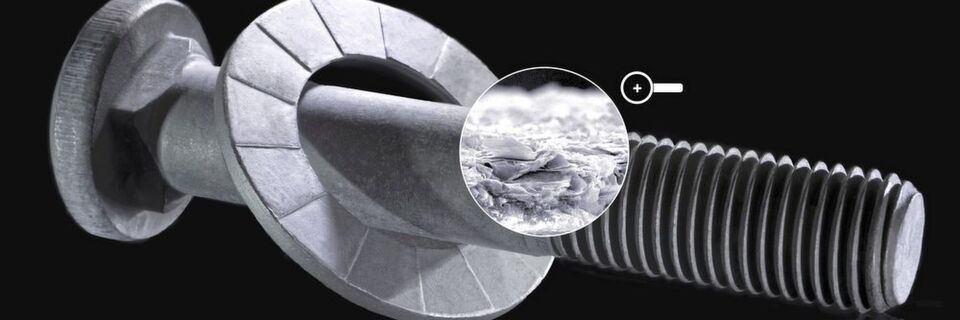 Zinklamellenüberzüge enthalten meist eine Kombination aus Zink- und Aluminiumlamellen, die für hohen Korrosionsschutz sorgen. Zinklamellenüberzüge enthalten meist eine Kombination aus Zink- und Aluminiumlamellen, die für hohen Korrosionsschutz sorgen.
