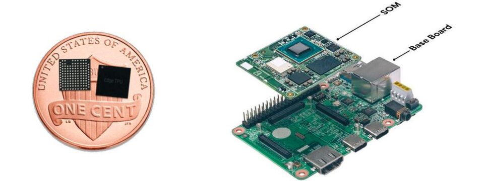 Die neue Google Edge TPU soll hohe Leistung mit geringem Formfaktor kombinieren. Die neue Google Edge TPU soll hohe Leistung mit geringem Formfaktor kombinieren.