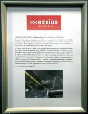 AXXIOS, l'un des 6 nominés au grand prix des exposants de l'EPHJ-EPMT-SMT 2018. AXXIOS, l'un des 6 nominés au grand prix des exposants de l'EPHJ-EPMT-SMT 2018.